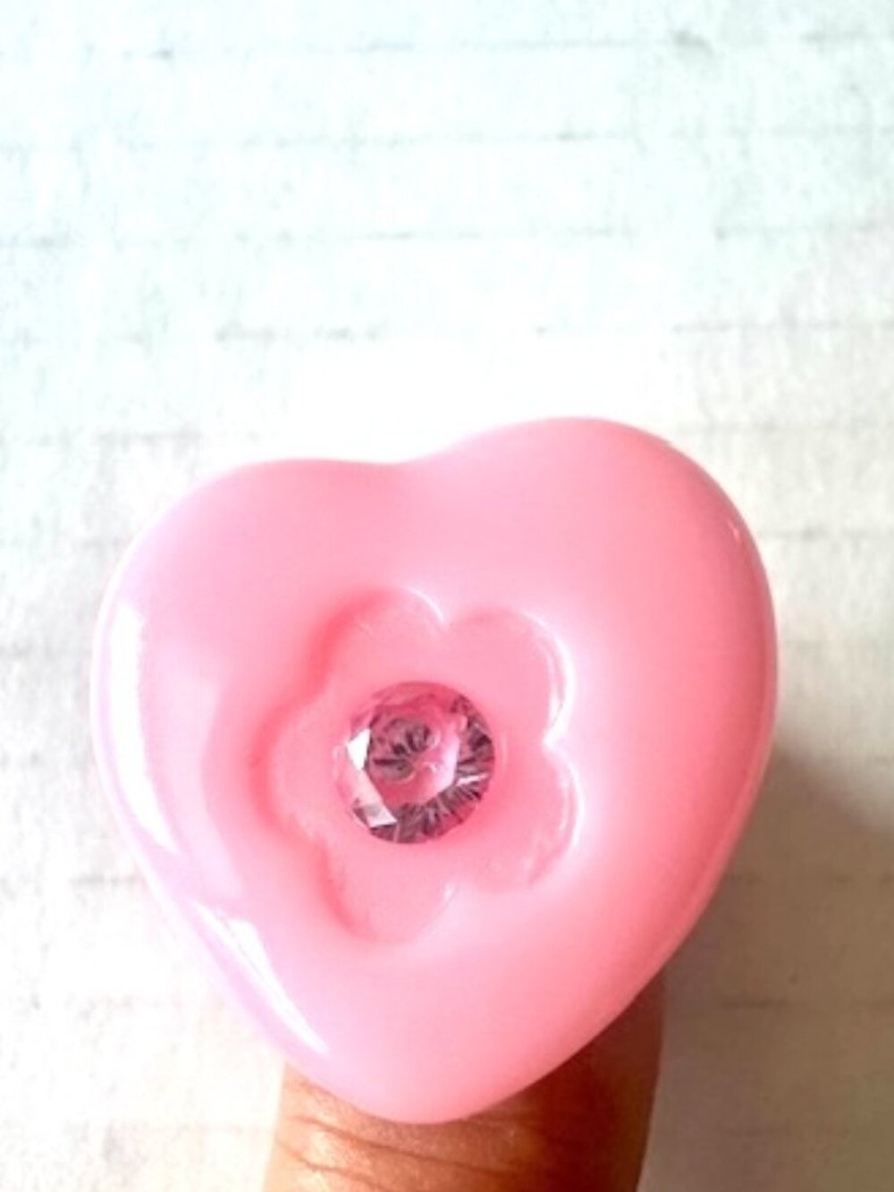 Sandy Liang Play Ring in Planet Pink